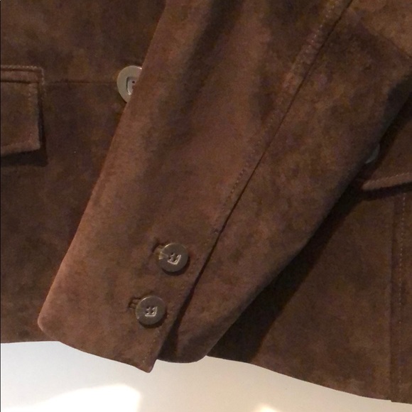 XL Bernardo Brown Leather Jacket - Picture 5 of 8